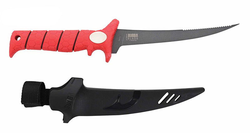Bubba Blade Taper Flex Fillet 7In Back Serrated