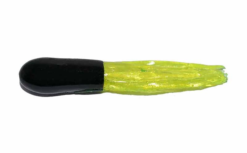 Big Bite Crappie Tube 1.5In 10Pk Black/Chartre