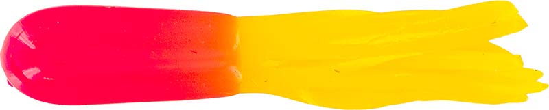 Big Bite Crappie Tube 1.5In 10Pk Pink/Yellow