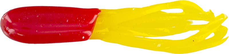 Big Bite Crappie Tube 1.5In 10Pk Red/Yellow
