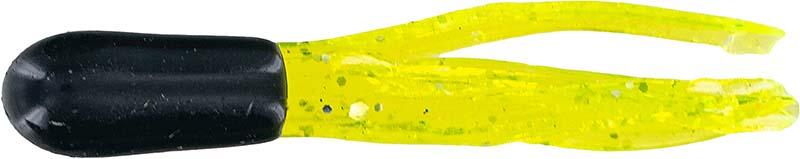 Big Bite Crappie Tube 1.5In 10Pk Black/Chartre