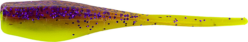 Big Bite Crappie Minnr 2In 10Pk Purple Gliit Ch