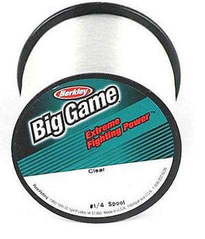 Berkley Big Game Line 1500Yd 10# Clear