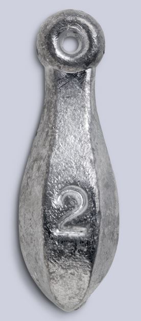 Bullet Weight Bank Sinker 2Oz 6Pk