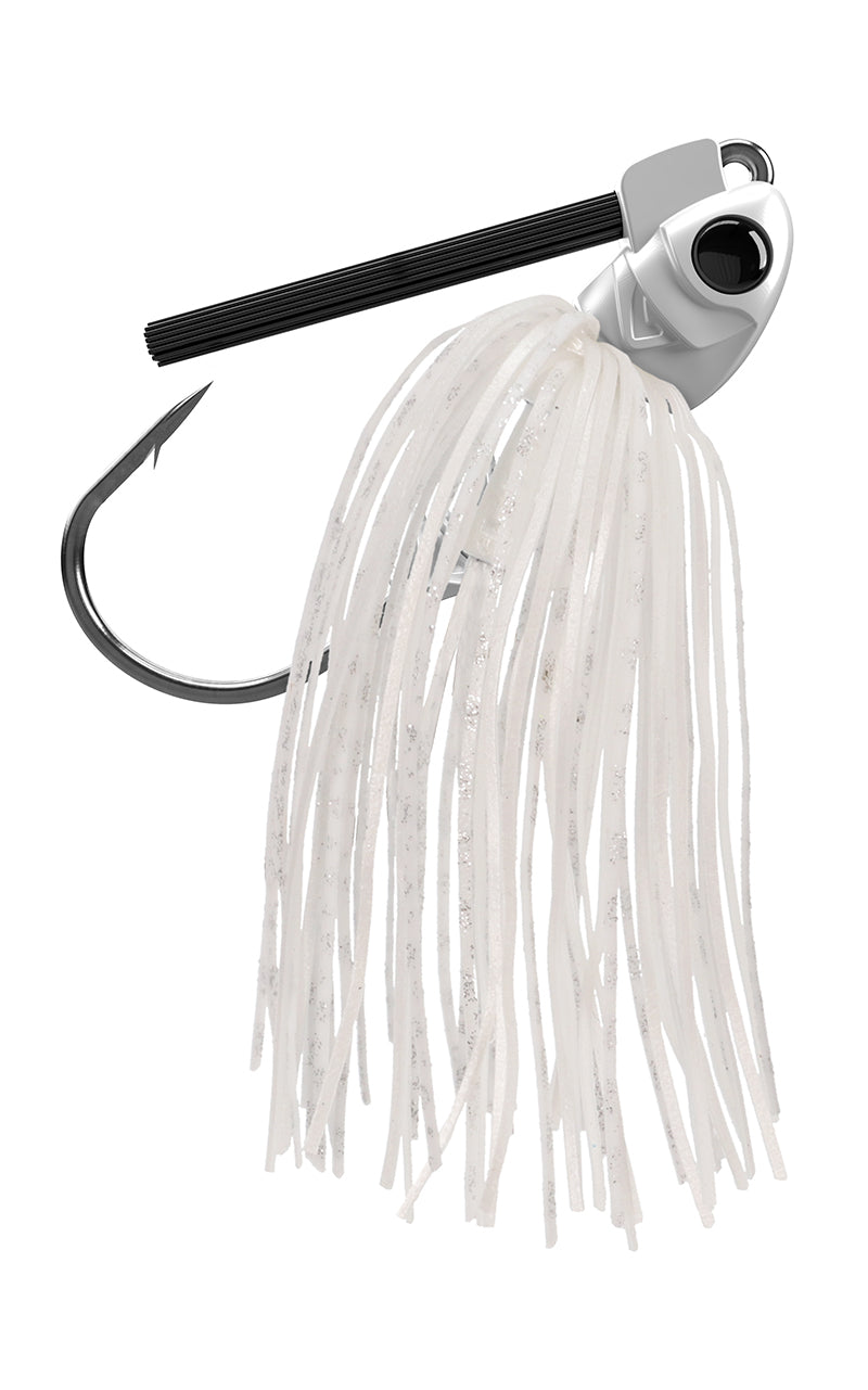 Buckeye Brush Panda Swim Jig 1/2Oz White