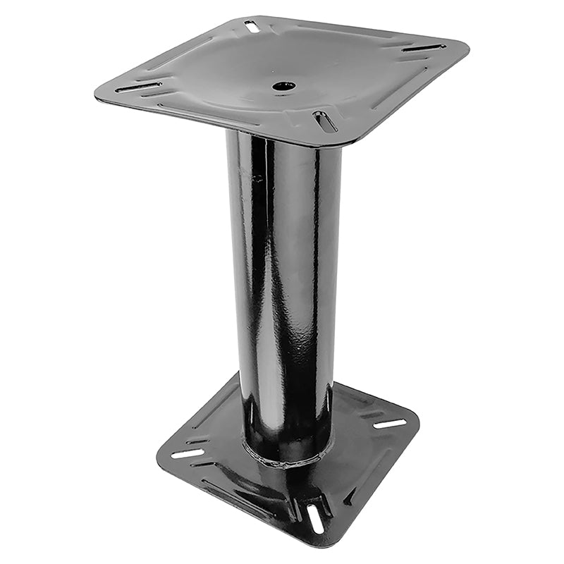 Boater Sports Seat Pedestal 13In Stamped Blk Coated