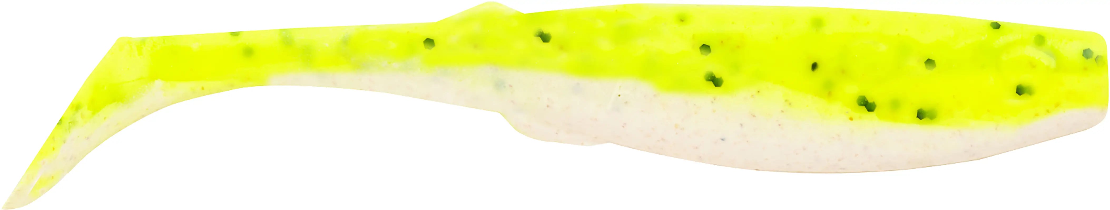 Berkley Gulp Alive Paddle Tail Pint 4In Chart Pepp Neon