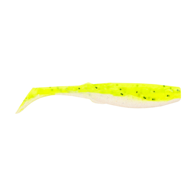 Berkley Gulp Alive Paddle Tail Pint 5In Chart Pepp Neon