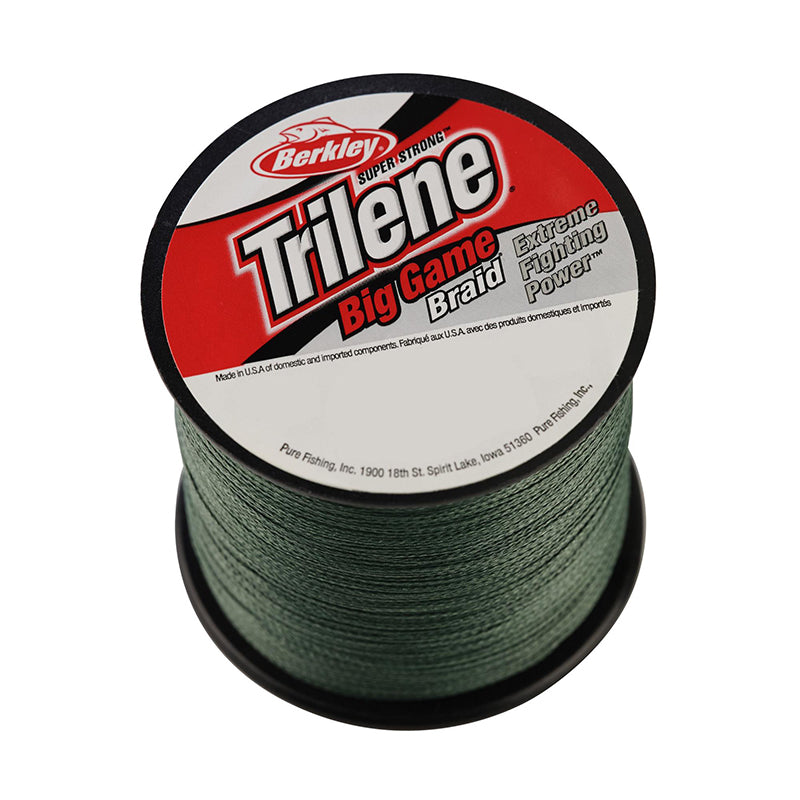Berkley Trilene Big Game Braid 328Yd 20Lb Lo-Vis Green