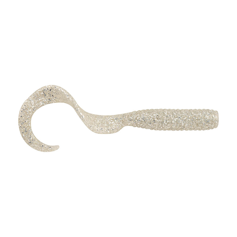 Berkley Gulp Grub 4In 8Bg White Bling