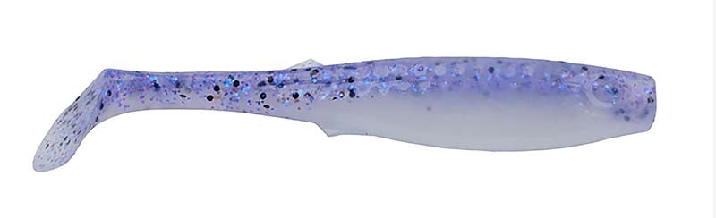Berkley Gulp Sw Paddletail 4In 4Bg Violet Haze Flec