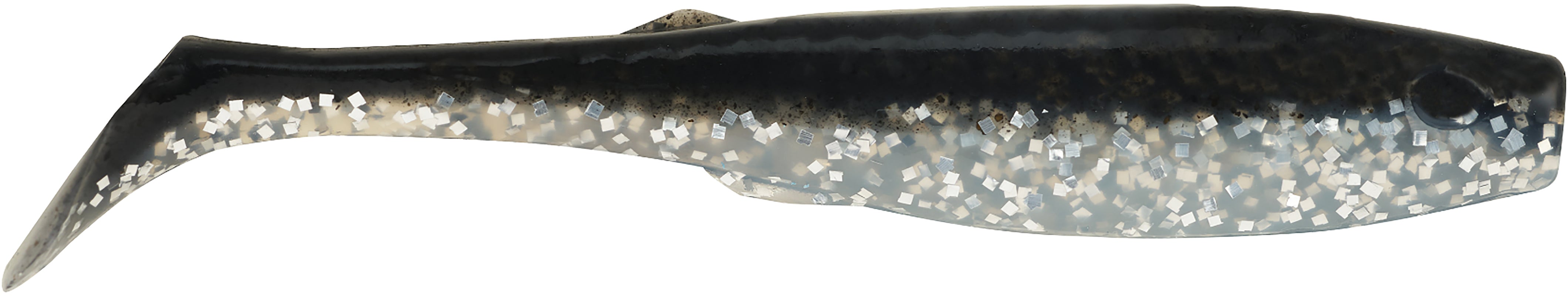Berkley Gulp Sw Paddleshad 3In 5Bg Black Silver