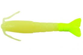 Berkley Gulp Sw Shrimp 3In 6Bg Glow/Chart