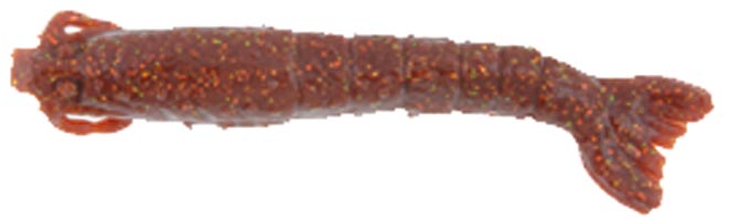Berkley Gulp Sw Shrimp 3In 6Bg Rootbeer Gold