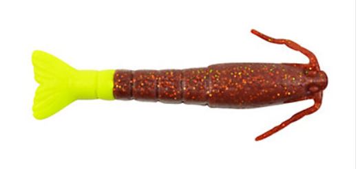 Berkley Gulp Sw Shrimp 3In 6Bg R-Beer Gold/Chart