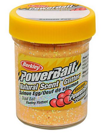 Berkley Scent Glitter Trout Bait 1.75Oz Salmon Egg Pink