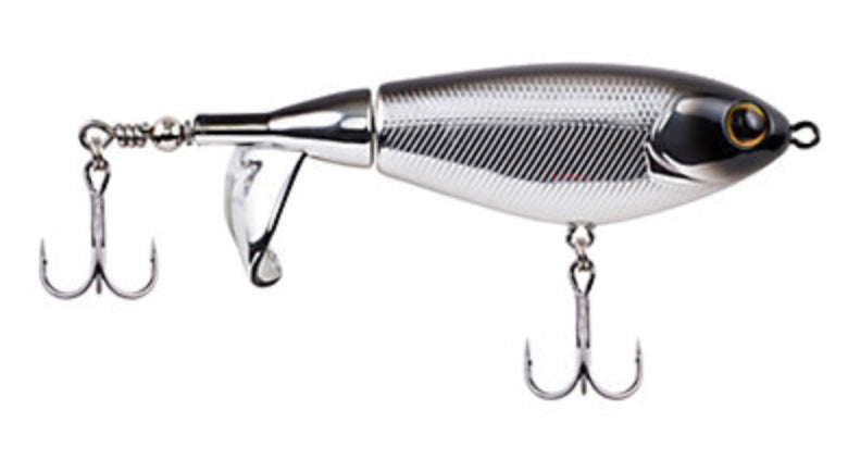 Berkley Choppo Topwater Bait 3.25In 1/2Oz Blk Chrome
