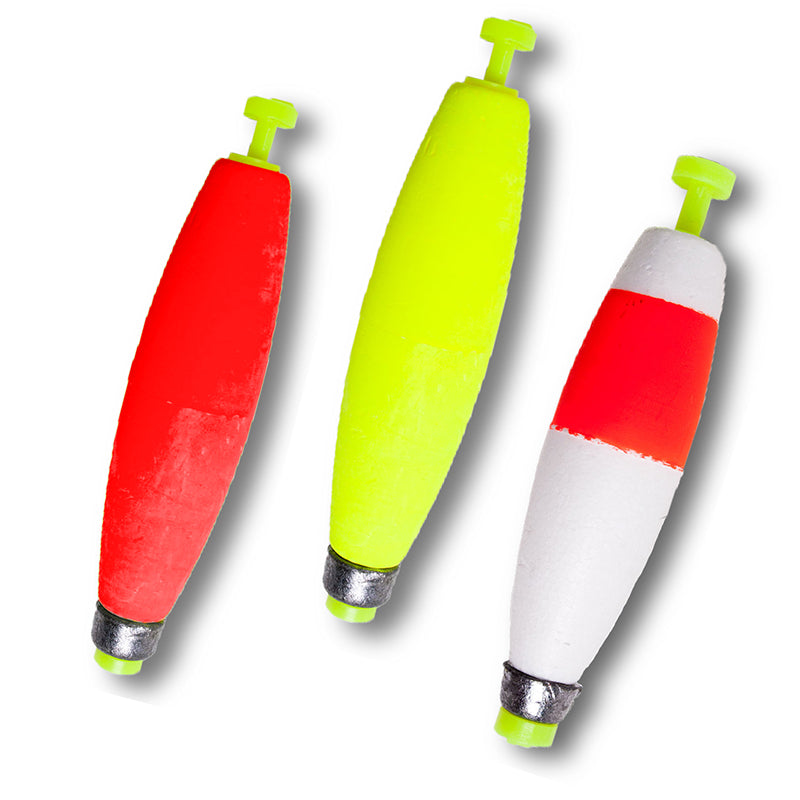Betts Cigar Wgt Foam Float 2In Asst 3Pc