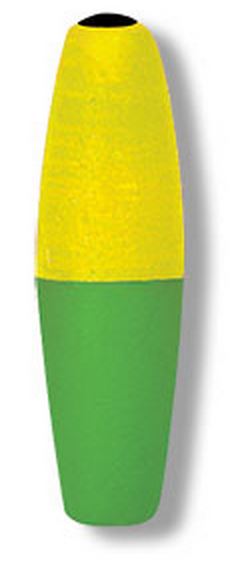 Betts Mr Crappie Slipper Float 2.5In Cigar Yg Wgtd 2Pk