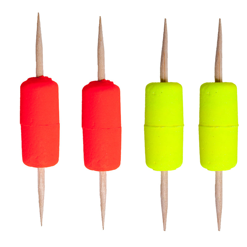 Betts Toothpick Foam Float 1In Asst 4Pc