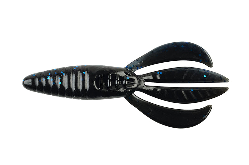 Berkley Powerbait Pitboss 4In 8Bg Black Blue Flk