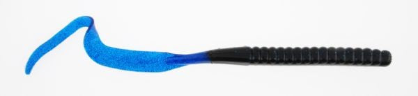 Berkley Powerbait Power Worm 10In 8Bg Black/Blue Tail