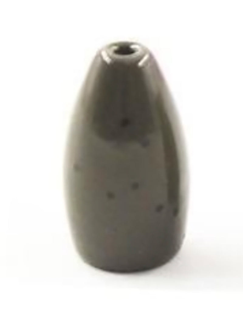 Bullet Weight Tungsten Flipping Weight Green Pumpkin 1/2Oz 2Pc