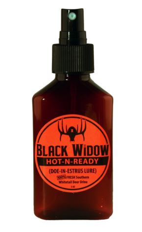 Black Widow Red Label Doe Estrous 3Oz Hot-N-Ready