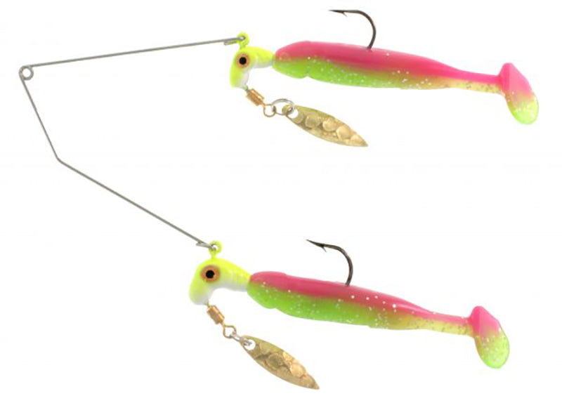 Blakemore Bang Shad Buffet Rig 3/16Oz #2 Elect Chicken