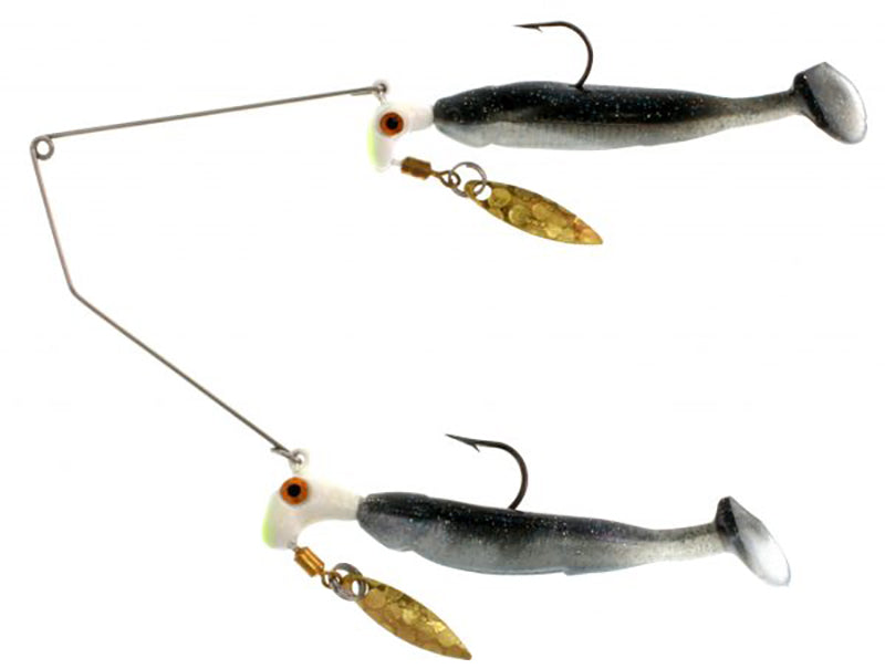 Blakemore Bang Shad Buffet Rig 3/16Oz #2 Black Shad