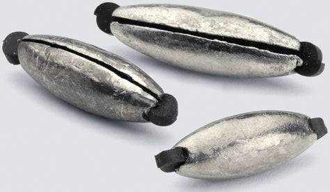 Bullet Weight Rubber Grip Sinker 1/4Oz 5Pk