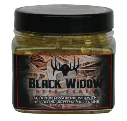 Black Widow Hot-N-Ready Scent Beads 6Oz Doe Estrous