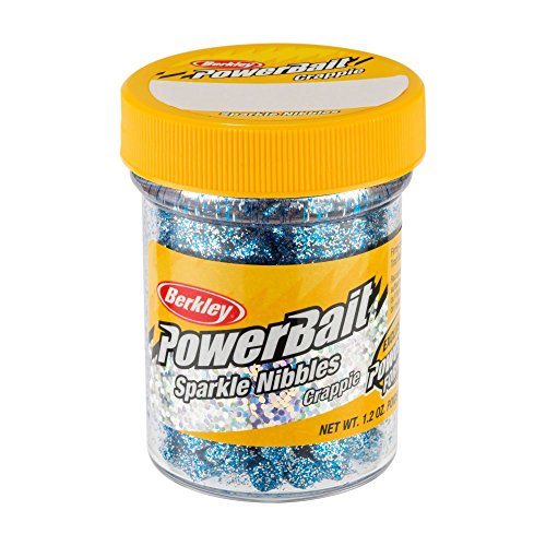 Berkley Sparkle Crappie Nibbles 1.2Oz Blue Ice