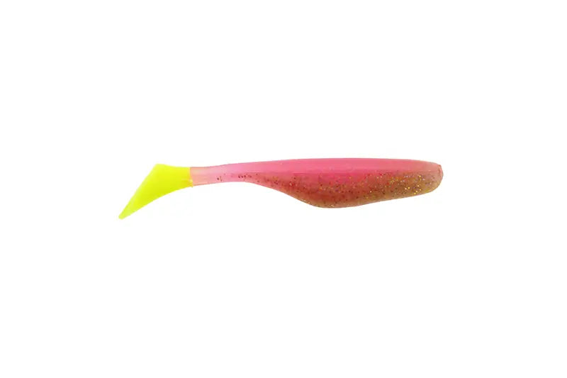 Bass Assassin Sea Shad 4In 8Bg Laguna Lime Tail