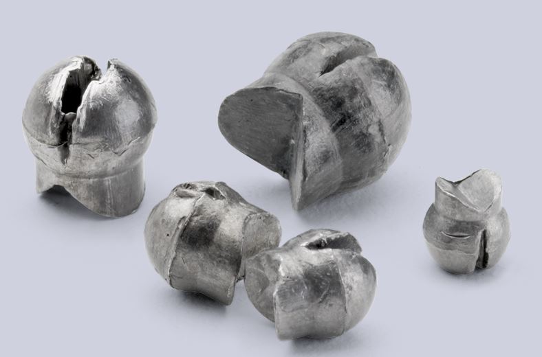 Bullet Weight Reuseable Split Shot Sz4 20Pk