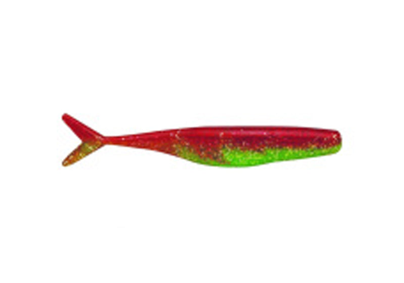 Bass Assassin Split Tail Shad 4In 10Bg Chart Woodpeck