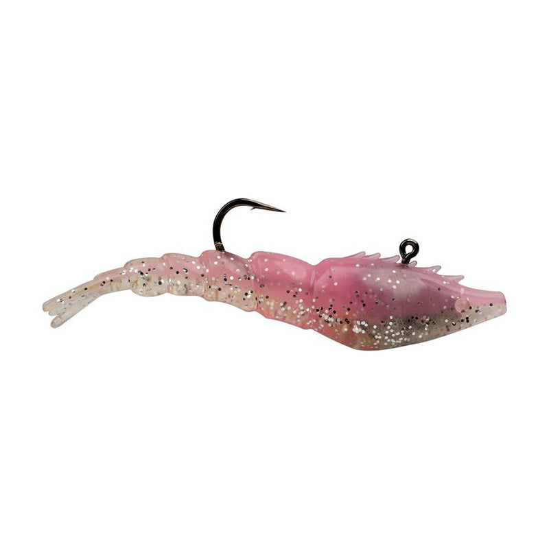 Berkley Powerbait Sw Ps Shrimp 3.5In 3Pk Pink Flash
