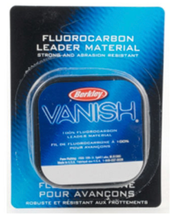 Berkley Vanish Leader Material 30Yd 30# Fluoro Clear