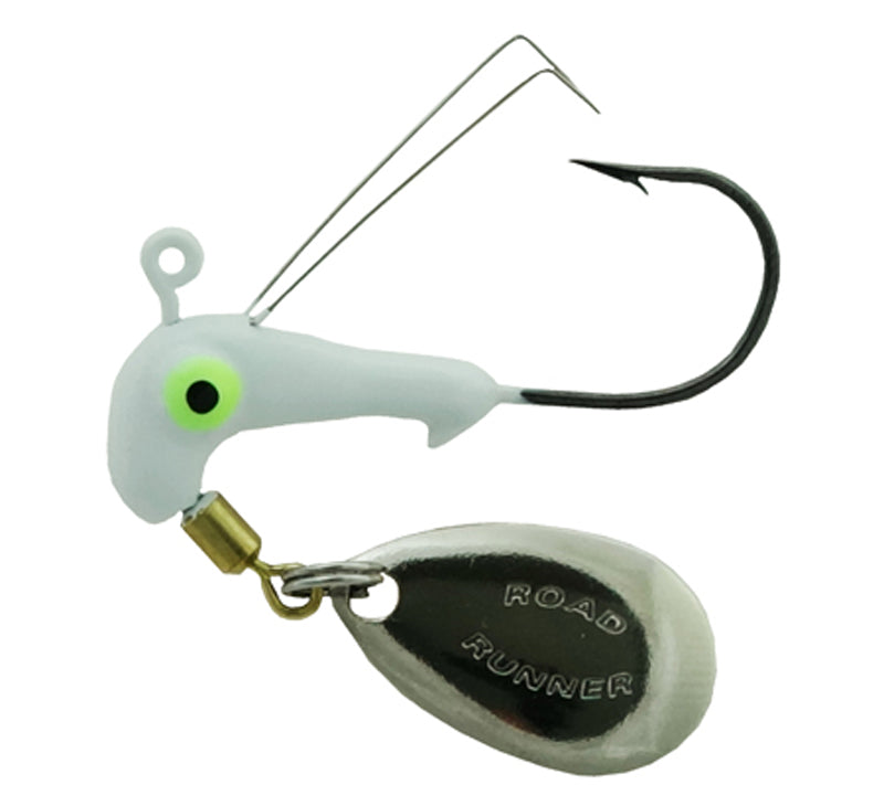 Blakemore Weedless Jighead 1/8Oz #1 2Pk White