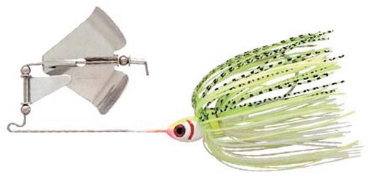 Booyah Clacker Buzzbait 1/2Oz White/Chart Shad