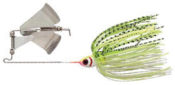 Booyah Clacker Buzzbait 1/4Oz White/Chart Shad