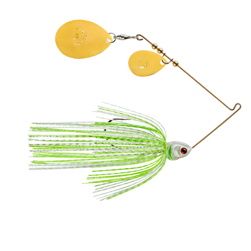 Booyah Covert Spinnerbait 3/8Oz G-Co-Wht/Cht/Slv