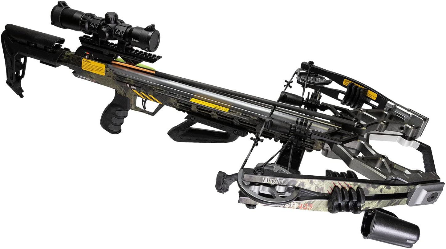 BRUIN AMBUSH 405 CROSSBOW 405 fps WOODLANDS w/KIT
