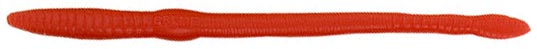 Creme Rigged Scoundrel Worm - 6"