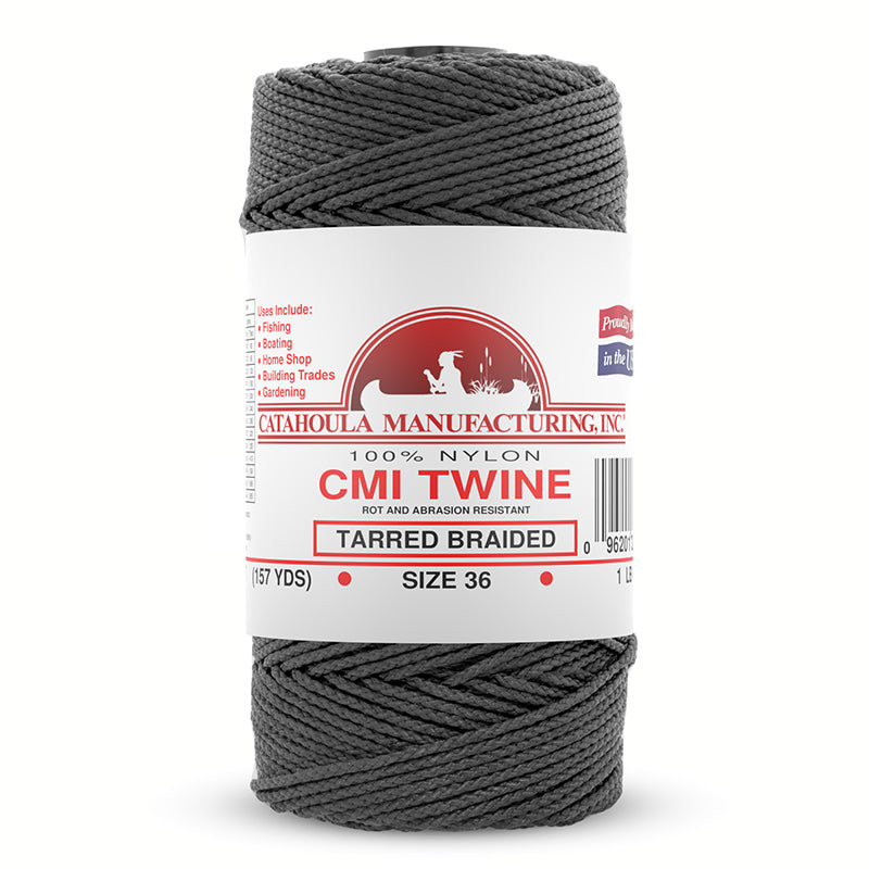 Catahoula Nylon Braided Twine Tarred 1# Sz36