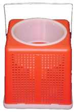 Challenge Plastics Plastic Cricket Bucket 6In Big Mouth