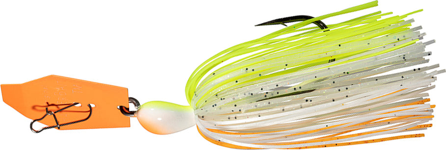 Z-Man Big Blade Chatterbait 1/2Oz Chart/White/Org