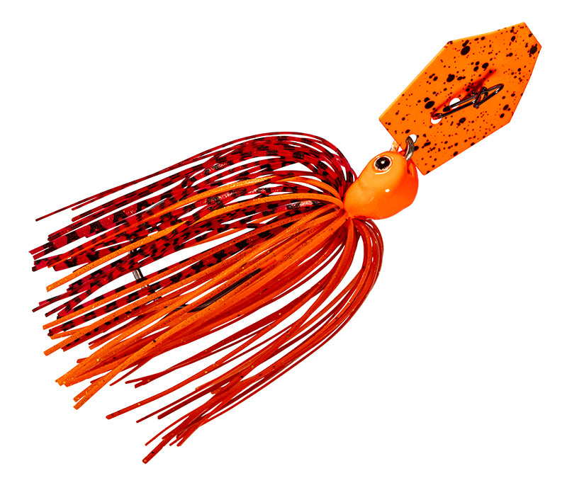 Z-Man Chatterbait Jackhammer 3/8Oz Fire Craw Org Blad