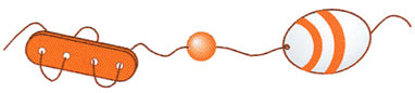 Comal Bobber Stoppers 12#-30# 3 Hole 12Ctn