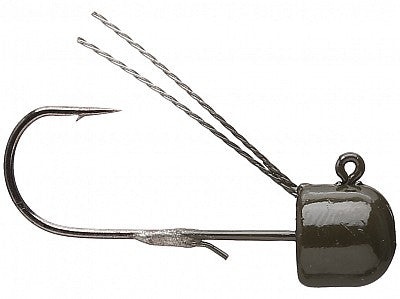 Z-Man Finesse Shroomz Weedless 1/5Oz 5Pk Green Pumpkin